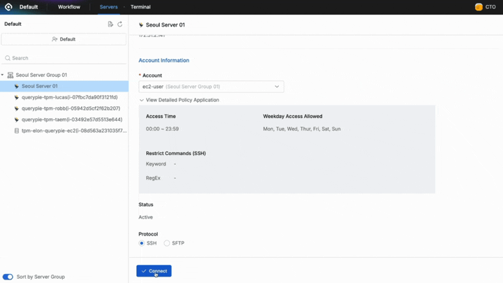 Web Terminal & SFTP Client