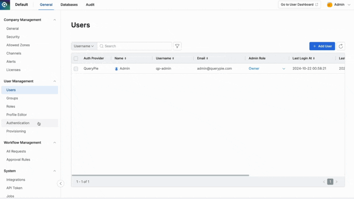 Identity Provider (IdP) Integration